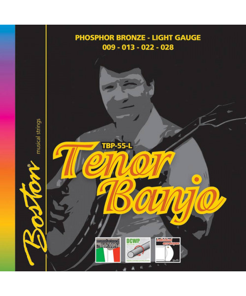 Boston TBP-55-The wetsuit of strings for Banjo tenor