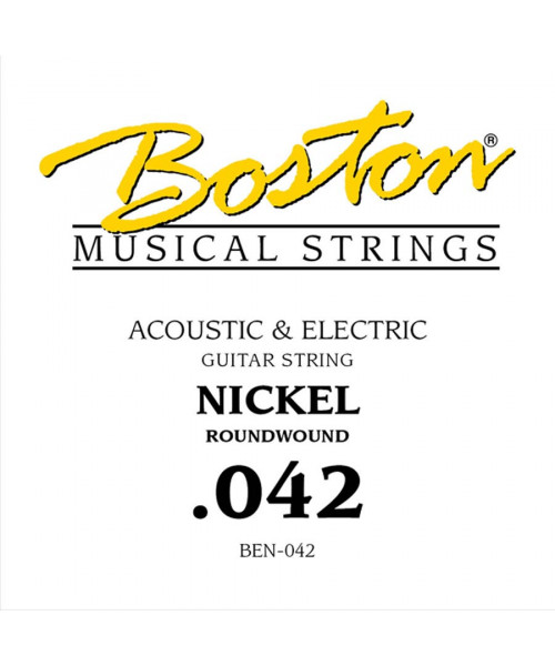Boston BEN-042 .042 Corda singola per chitarra elettrica / acustica