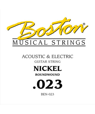 Boston Ben-023 .023 Single rope for electric / acoustic guitar