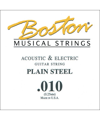 Boston BPL-010 .010 Single rope for electric / acoustic guitar