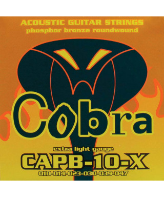 Cobra CAPB-10-X Muta di corde per chitarra acustica
