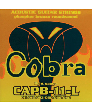 Cobra CAPB-11-L Muta di corde per chitarra acustica