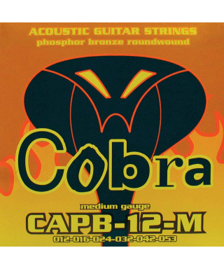 Cobra CAPB-12-M Muta di corde per chitarra acustica