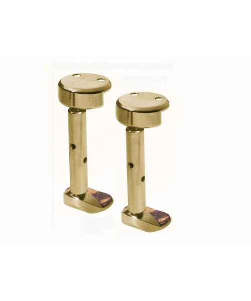 ELS CSH-62 Set of clamps for violin and purple chinney