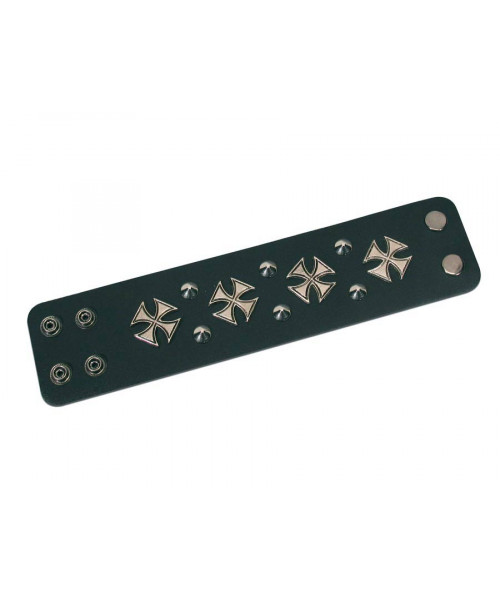 Gaucho Wrst-005 Bracelet with crosses
