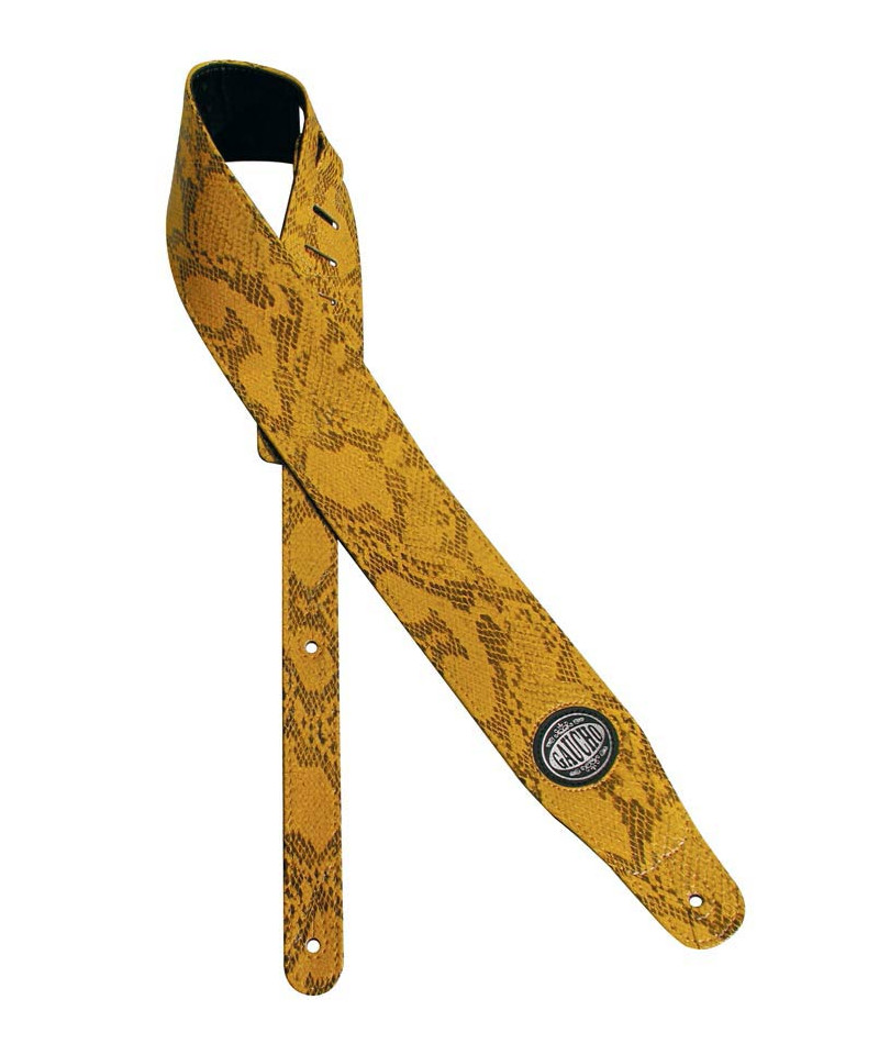 GAUCHO Tracolla Per Chitarra, Colore Nero, Design Fiamme | Reverb - Foto 2