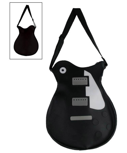 Gaucho Lbag-BK guitar-shaped bag