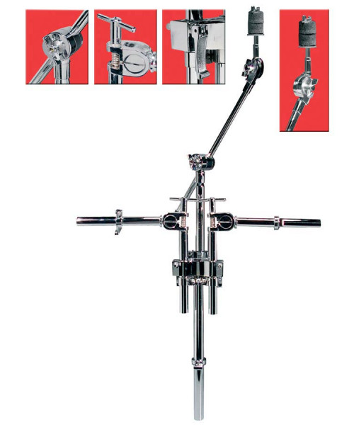 Hayman TTH-20 double Tom support with half-mast for dish