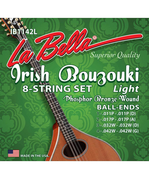 LaBella IB1142L Muta di corde per irish bouzouki