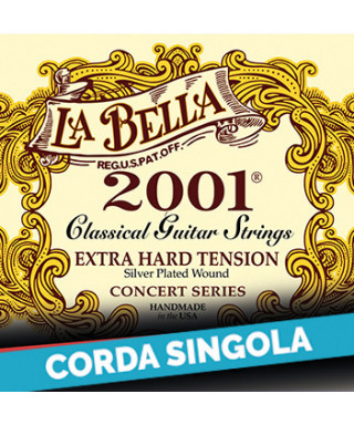 LaBella 2004XH 4th - 2001EX-HARD Corda singola per chitarra classica