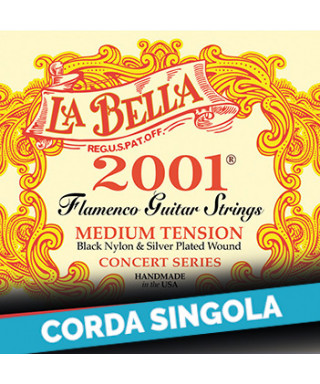 LaBella 2005FM 5th - 2001FLA-MED Corda singola per chitarra classica flamenca