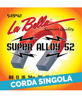LaBella SA038 .038 Corda singola per chitarra elettrica