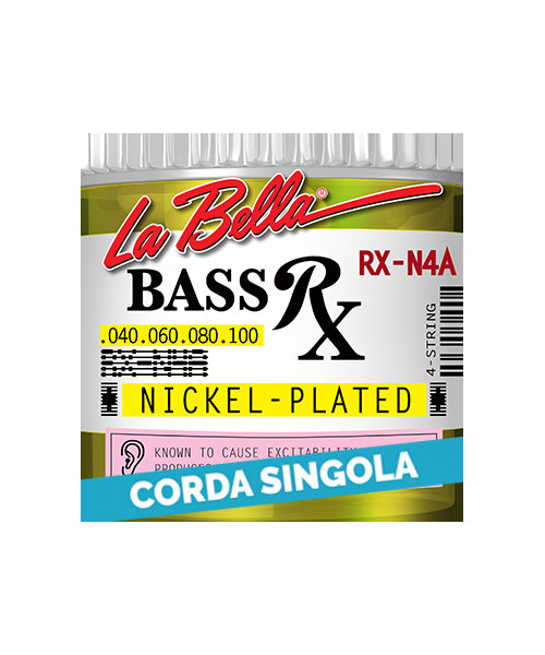 LaBella RX-N040 .040 - RX-N Corda singola per basso