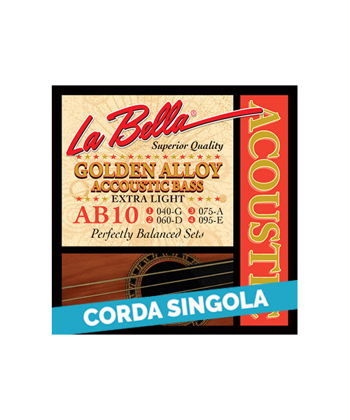 LaBella AB11 1st - AB10 .040 Corda singola basso acustico