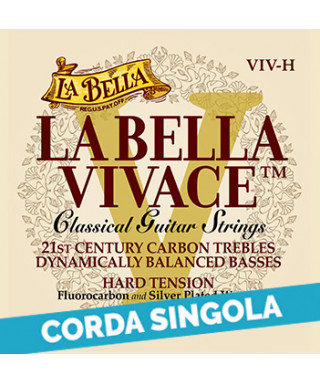 LaBella VIV-H4 4th - VIV-H Corda singola per chitarra classica