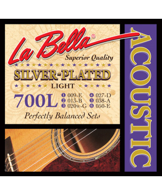 LaBella 700L Muta di corde per chitarra acustica