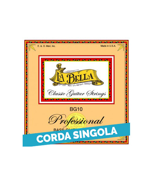 LaBella BG15 5th - BG10 Corda singola per chitarra classica contrabbasso