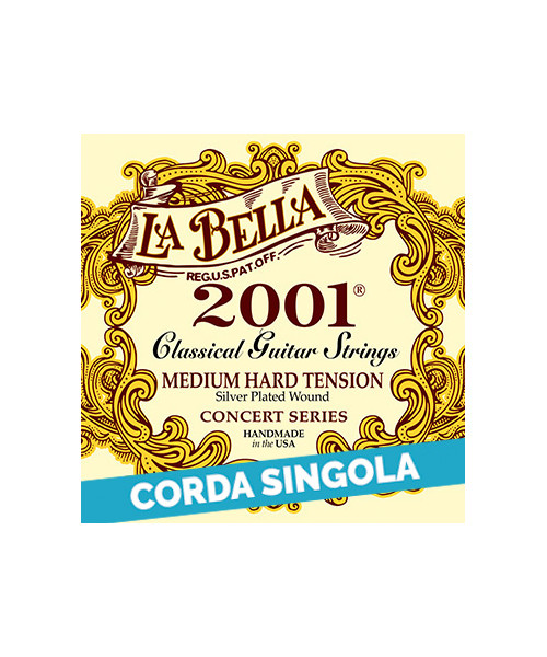 LaBella 2001MH 1st - 2001MED-HARD Corda singola per chitarra classica