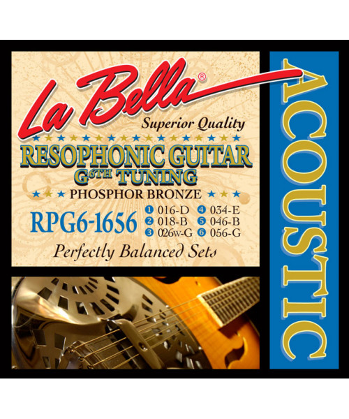 LaBella RPG6-1656 Muta per chitarra resofonica