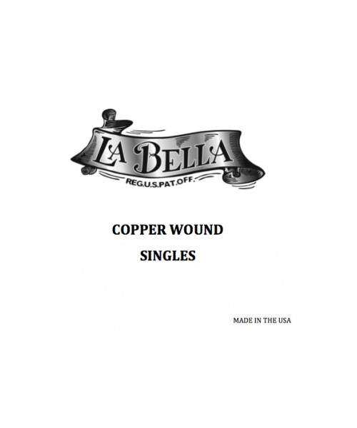 LaBella WC0255 .0255 Corda singola per strumenti antichi