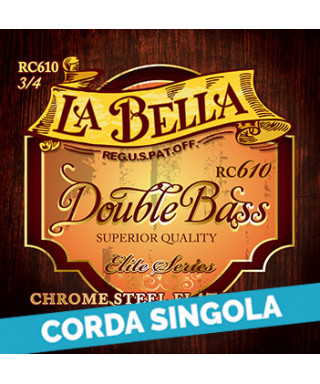 LaBella R12-D 2nd - RC610 Corda singola per contrabbasso