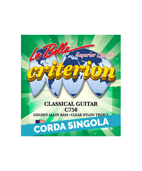 LaBella C755 5th - C750 Corda singola per chitarra classica