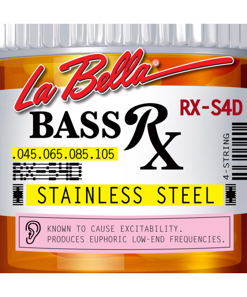 LaBella RX-S4D Muta di corde per basso 4 corde