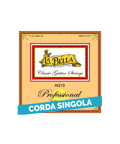 LaBella AG14 4th - AG10 Corda singola per chitarra classica contralto