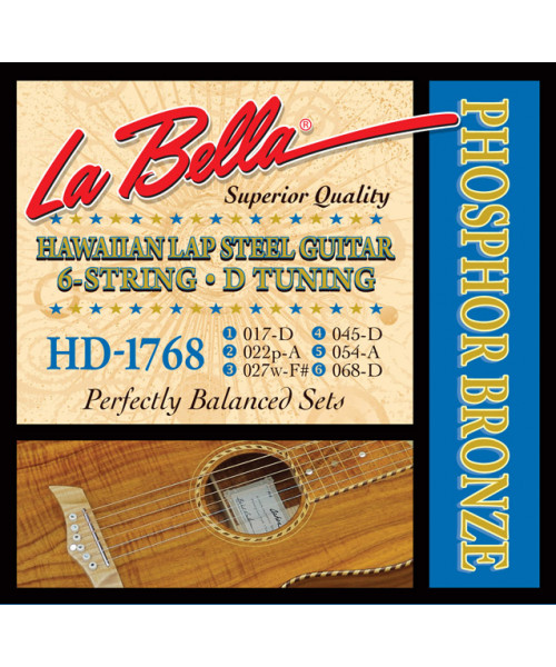 LaBella HD-1768 Muta per Hawaiian Lap steel