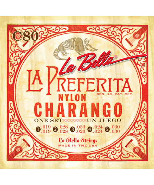 LaBella C80 Muta di corde per charango