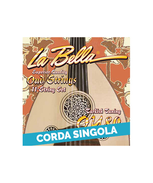 LaBella OU84-A-B 4th - OU80A-B .029 Corda singola per oud arabo