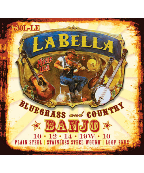 LaBella 730L-LE Muta di corde per banjo 5 corde