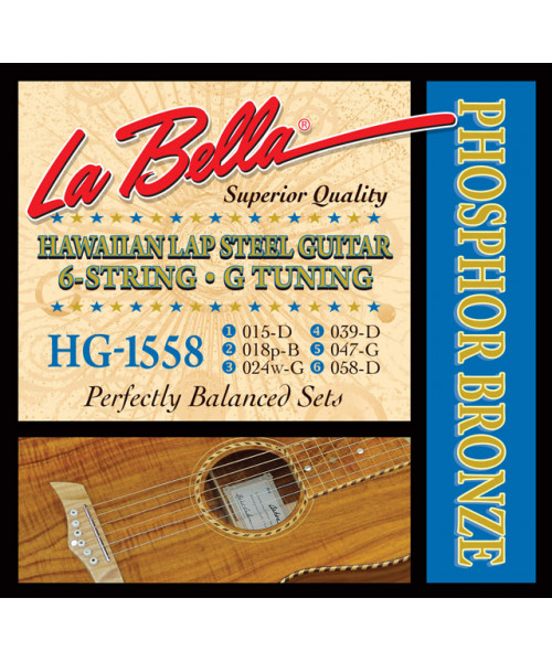 LaBella HG-1558 Muta per Hawaiian Lap steel