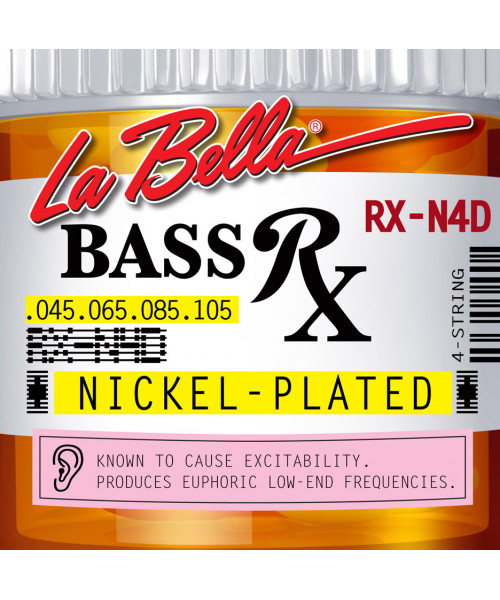 LaBella RX-N4D Muta di corde per basso 4 corde