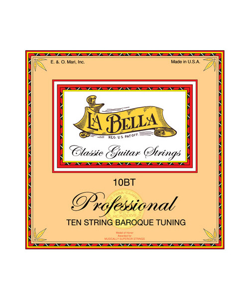 LaBella 10BT/RT Muta di corde per chitarra classica 10 corde