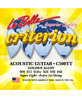 LaBella C500TT Muta di corde per chitarra acustica