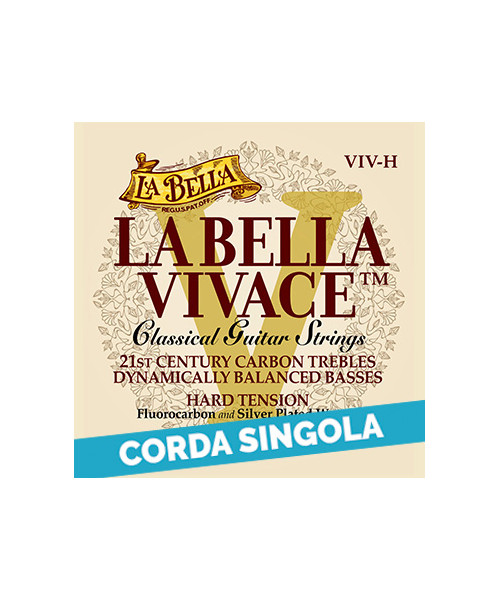 LaBella VIV-HB Set di bassi per chitarra classica VIV-H