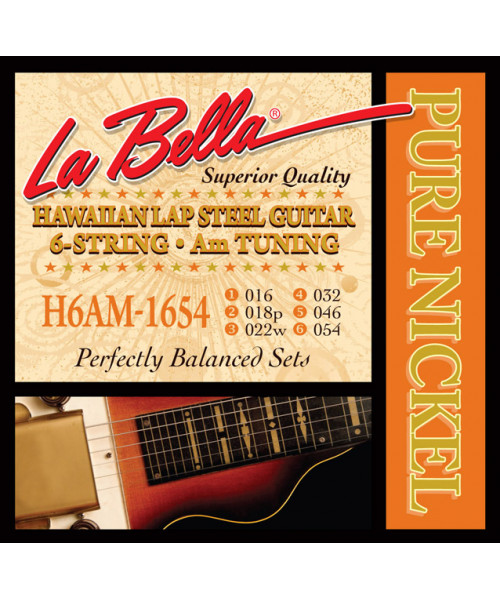 LaBella H6AM-1654 Muta per Hawaiian Lap steel