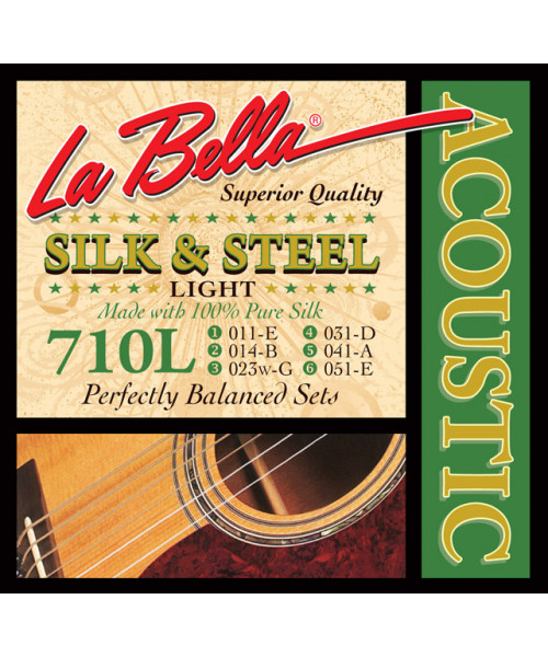 LaBella 710L Muta di corde per chitarra acustica
