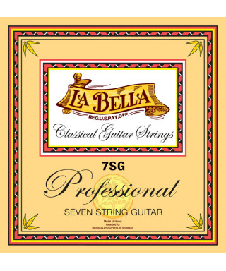 LaBella 7SG Muta di corde per chitarra classica 7 corde