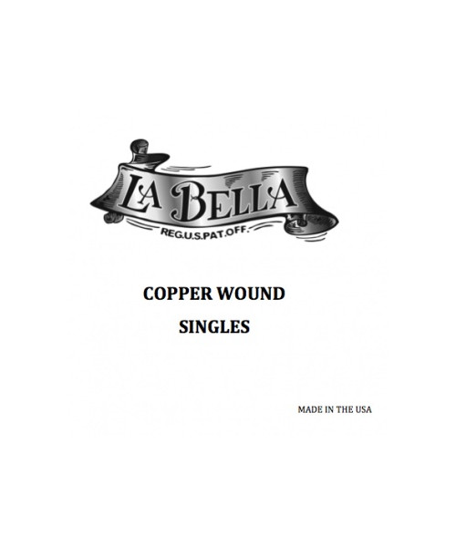 LaBella WC044 .044 Corda singola per strumenti antichi