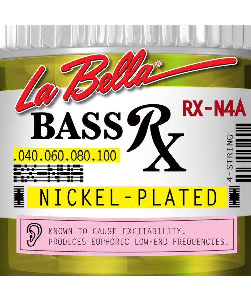 LaBella RX-N4A Muta di corde per basso 4 corde