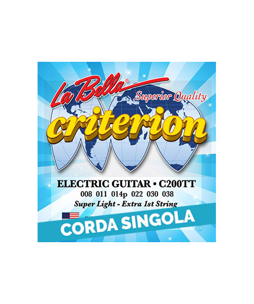 LaBella CPS008 1th - C200TT .008 Corda singola per chitarra elettrica