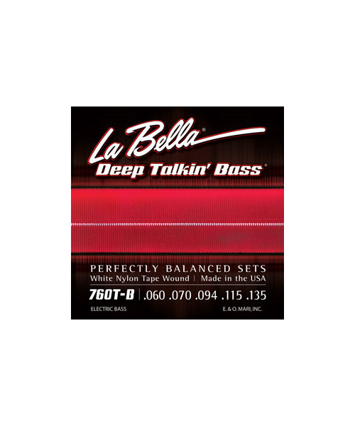 LaBella 760T-B Muta di corde lisce per basso 5 corde