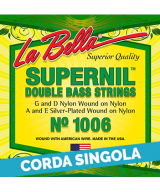 LaBella 1004-D D - Corda singola per contrabbasso