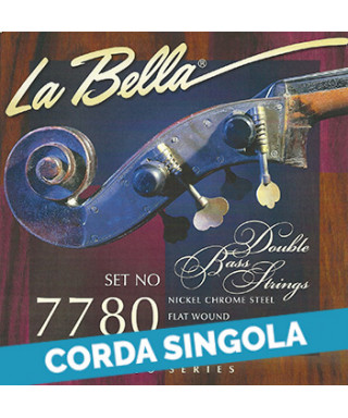 LaBella 7782-D 2nd - 7780 Corda singola per contrabbasso