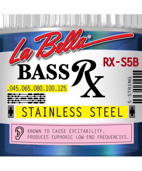 LaBella RX-S5B Muta di corde per basso 5 corde