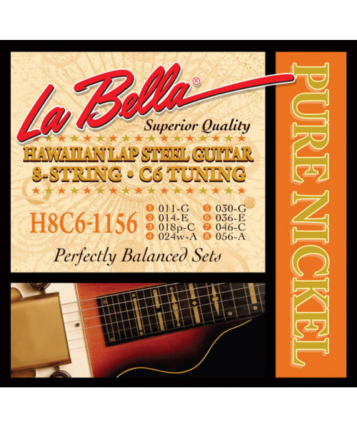 LaBella H8C6-1156 Muta per Hawaiian Lap steel