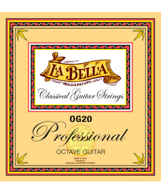 LaBella OG20 Muta di corde per chitarra classica ottava (43 cm)