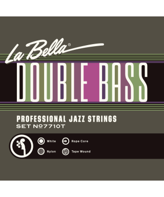 LaBella 7710TBB Muta di corde per contrabbasso Ampeg BB1 Baby Bass